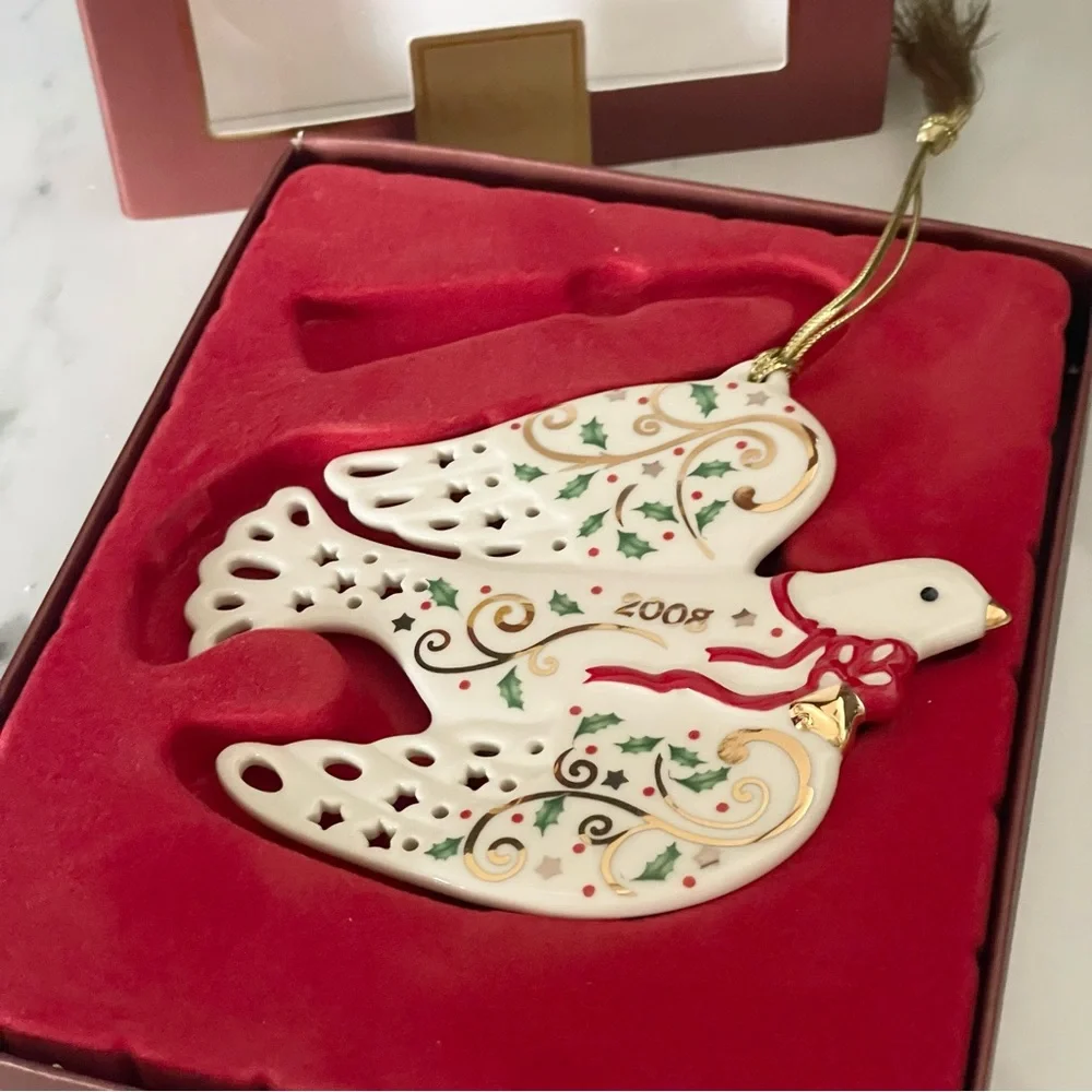 Joyous Dove Ornament by Lenox